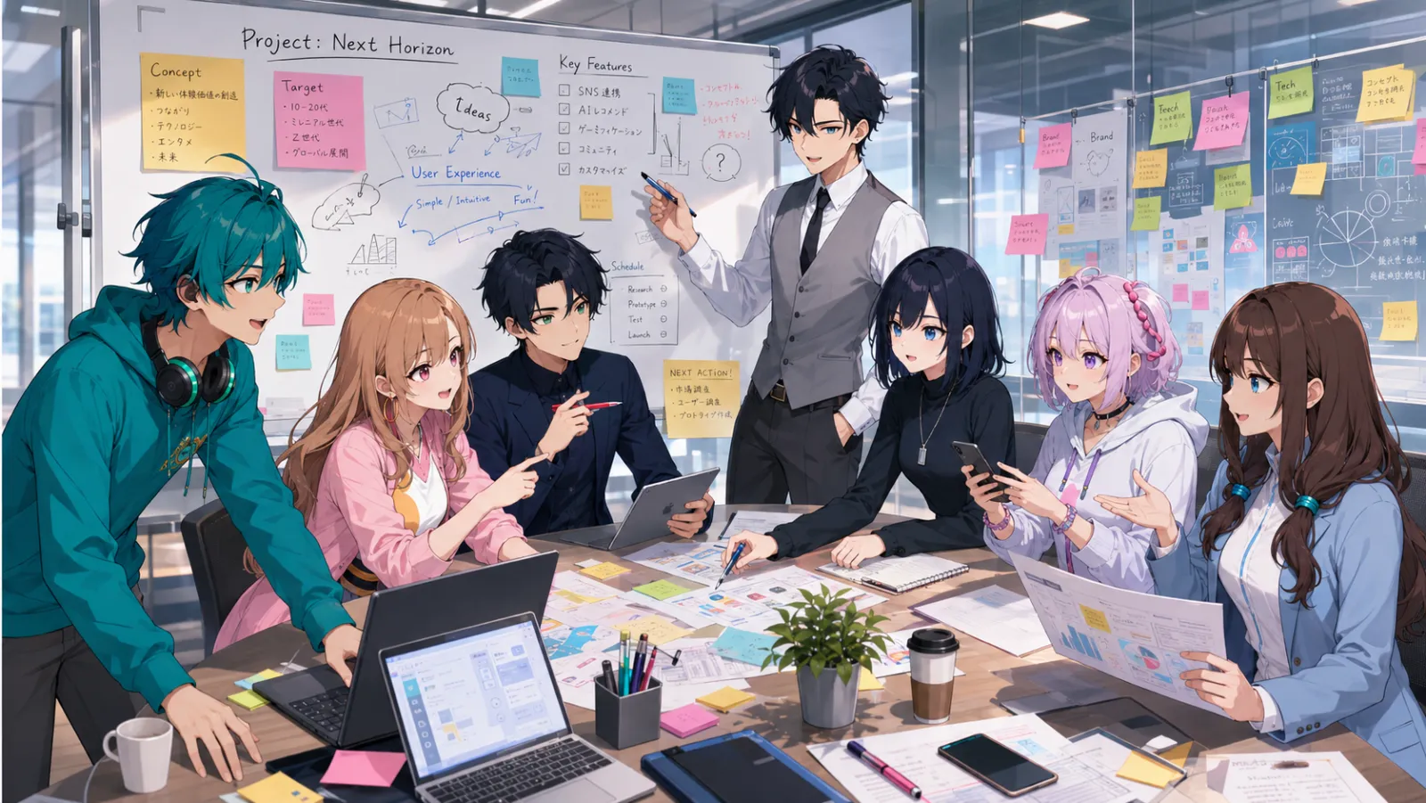 ヒダネのAI社員チーム全員集合